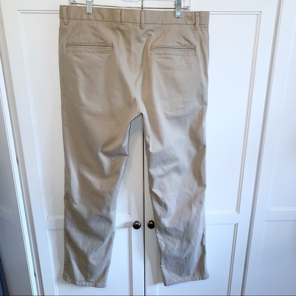 Rodd & Gunn Fenwick Custom Straight Leg Chino Tan Sz 34x30 - Picture 11 of 16